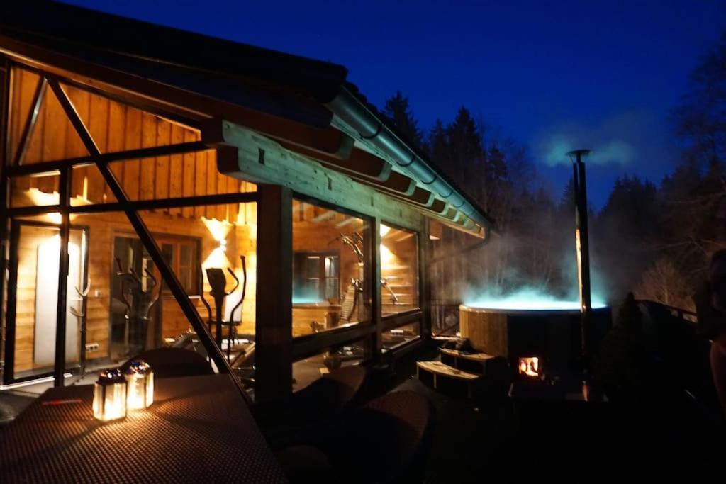 Chalet S - 5 Sterne Luxus Ferienhaus Direkt Am Eibsee Und Zugspitze Grainau Ngoại thất bức ảnh