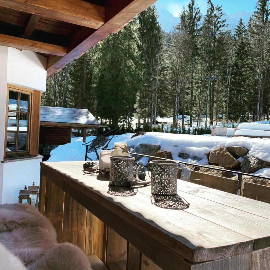 Chalet S - 5 Sterne Luxus Ferienhaus Direkt Am Eibsee Und Zugspitze Grainau Ngoại thất bức ảnh