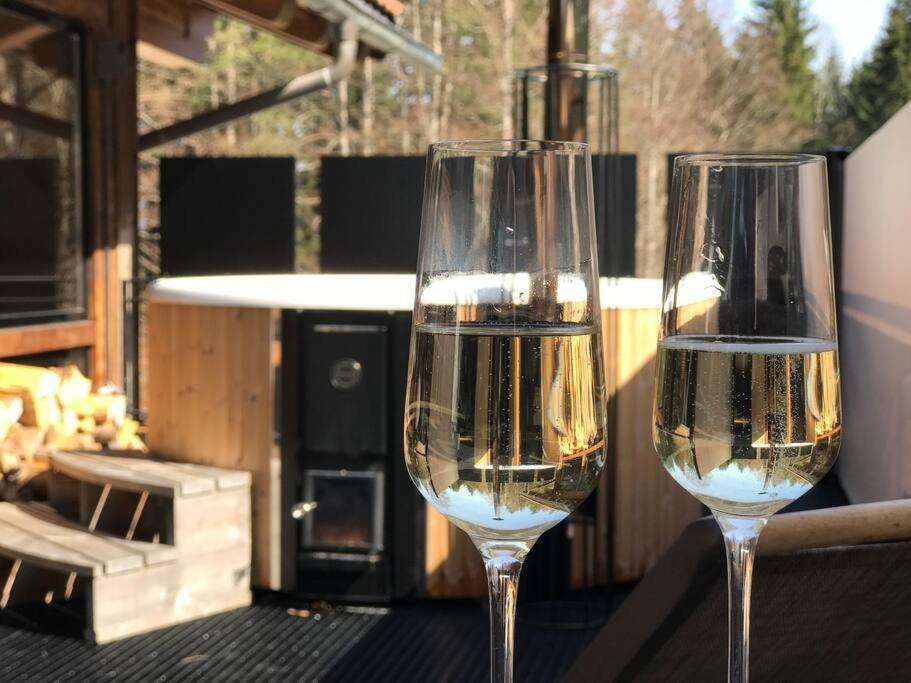Chalet S - 5 Sterne Luxus Ferienhaus Direkt Am Eibsee Und Zugspitze Grainau Ngoại thất bức ảnh