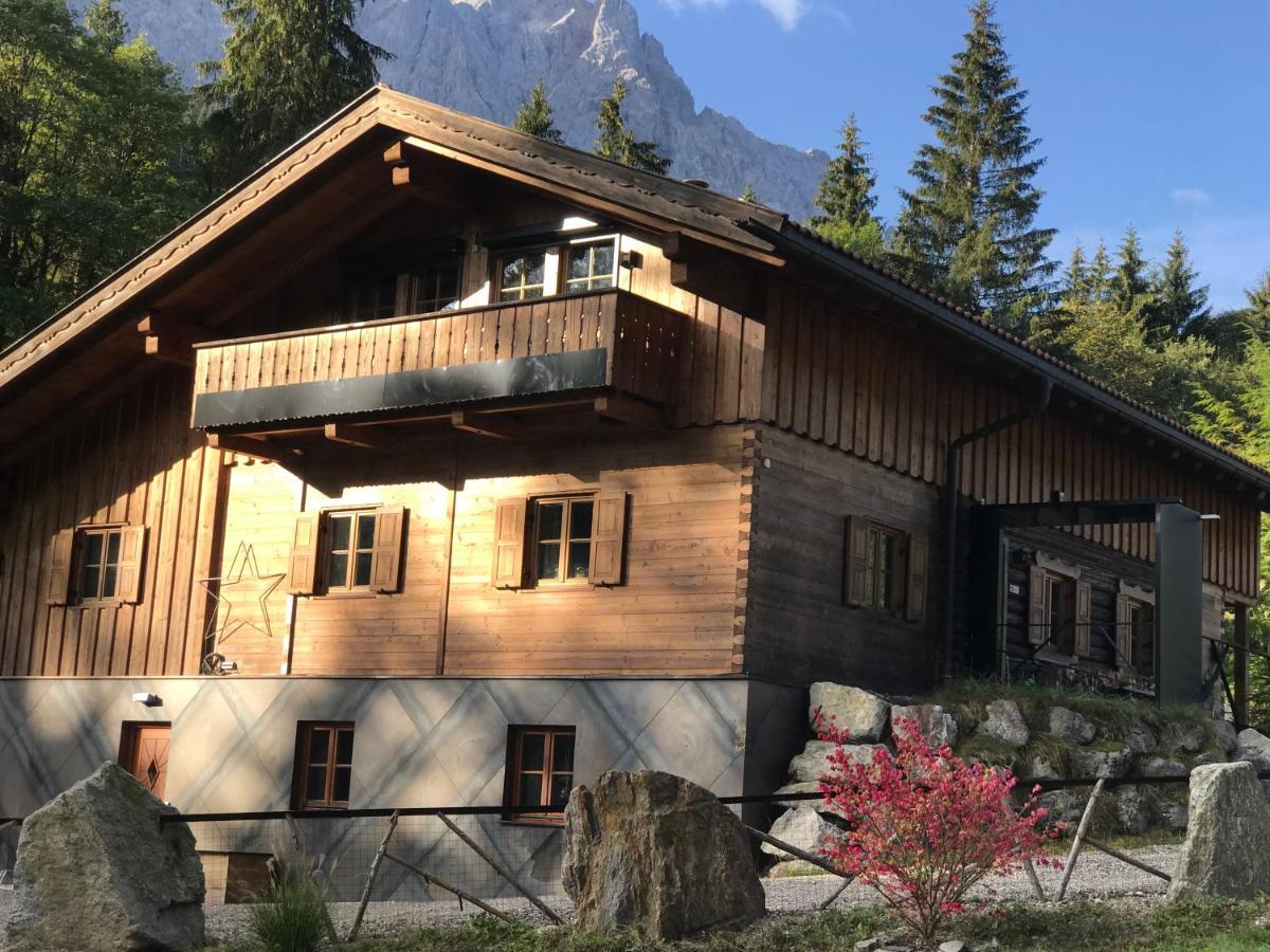 Chalet S - 5 Sterne Luxus Ferienhaus Direkt Am Eibsee Und Zugspitze Grainau Ngoại thất bức ảnh